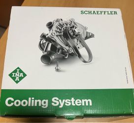INA Schaeffler Cooling System Water Pump and Belt Kit