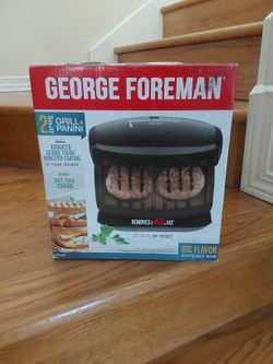 NEW, George Foreman Panini/Grill...SEE DESCRIPTION 