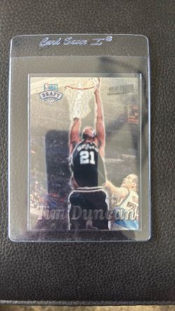 Stadium club Tim Duncan Rookie NBA Draft