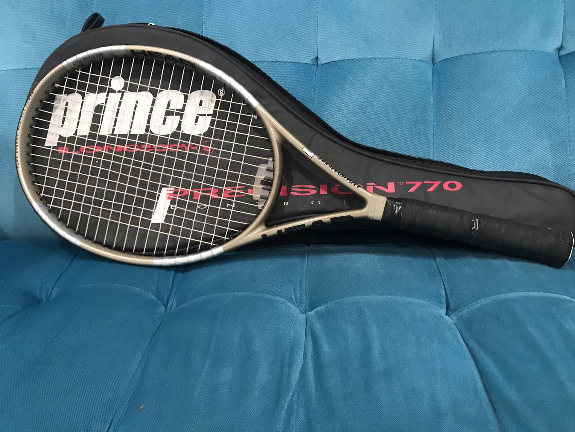  Prince Longbody Precision 770 Tennis Racket Liquidmetal 5