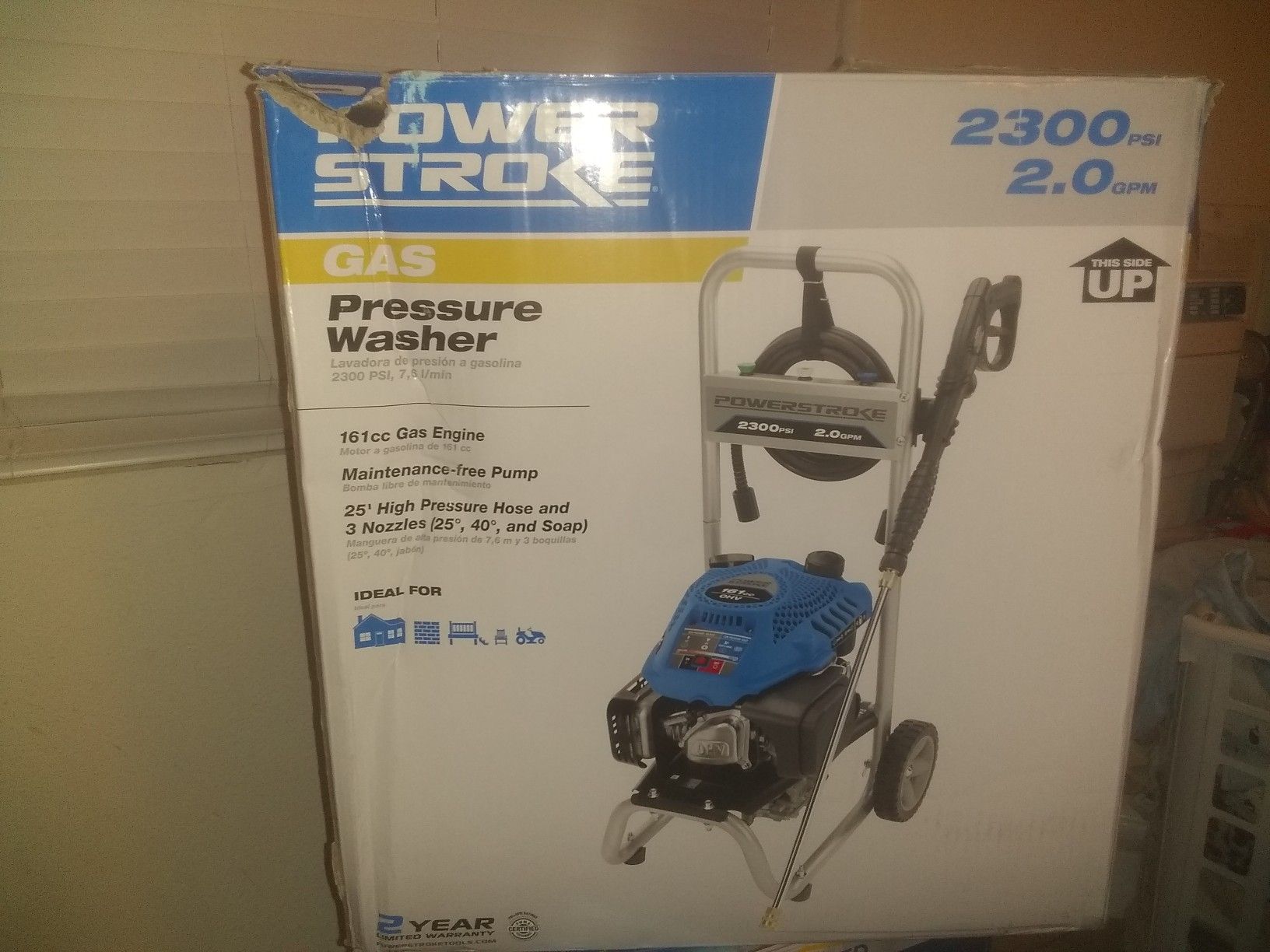 Powerstroke 2200 PSI Gas Pressure Washer for Sale in Fontana, CA OfferUp