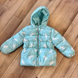 Fleece Lined Padding Jacket 3T
