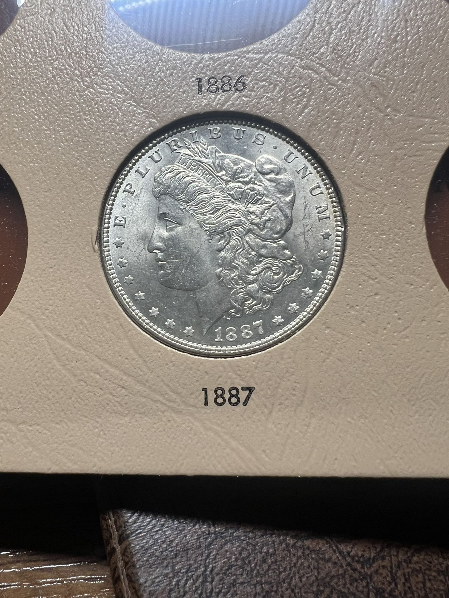 1887 Morgan Silver Dollar