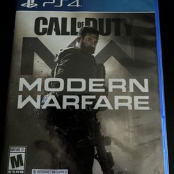 Modern warfare (PS4)
