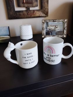 2 New Coffee Mugs