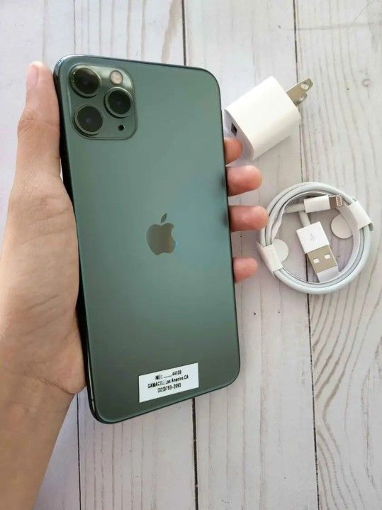iPhone 11 Pro Max,  Factory Unlocked,  Excellent Condition.  Like New 