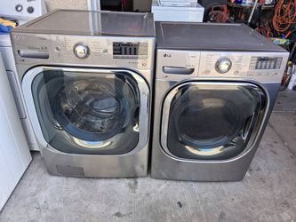 LG High Efficiency Energy Saving Gaz Dryer And Wassher (3 Months Warranty)