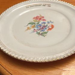 50th Anniversary Plate