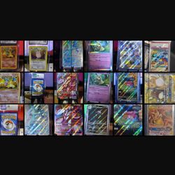 Pokemon Slabs & Singles (M,NM)