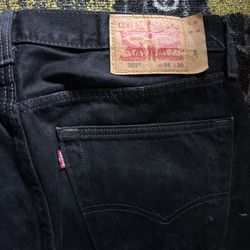 Levi’s 501 Color Black 34x30 #1