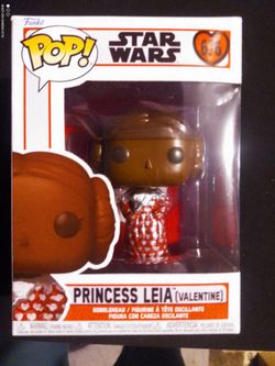 Princess Leia Valentine Funko Pop sealed
