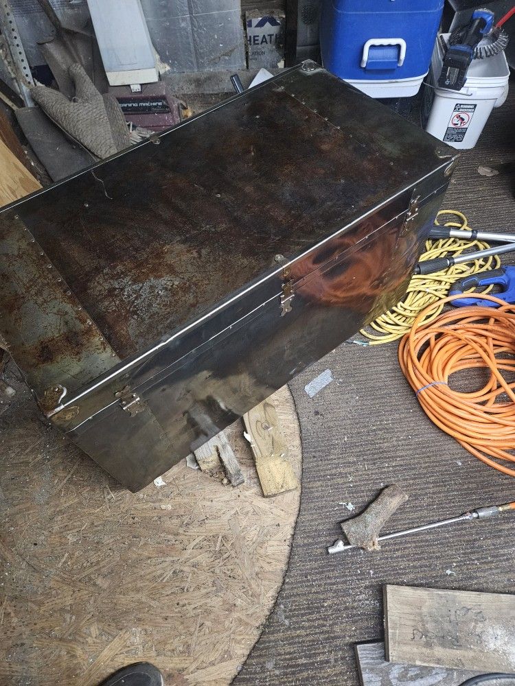 Antique Shipping Trunk