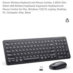 iClever Wireless Keyboard & Mouse - GK15