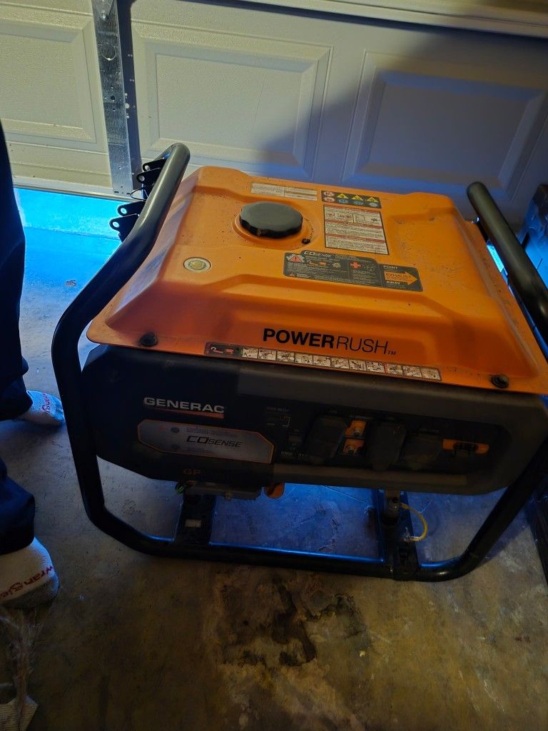 Generac Gp6500 Power Rush (Portable Generator)