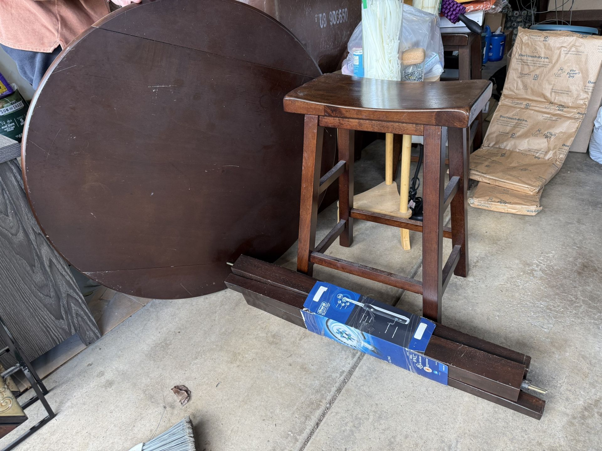 Table With Stools