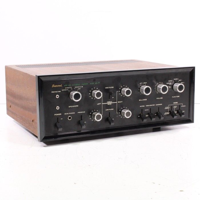 Sansui AU-777 Vintage Integrated Amplifier – For Parts or Restoration