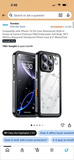 iPhone 16 pro case