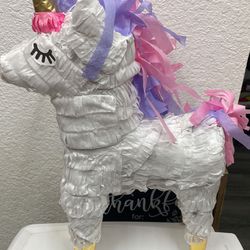 New Piñata Unicorn Pink Phony Horse  Birthday 