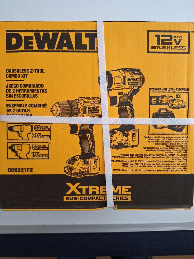 12V Brushless 2-tool Combo Kit - Xtreme Sub- Compact Series