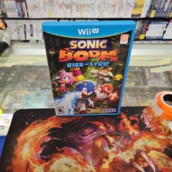 Sonic Boom Rise of Lyric Nintendo Wii U Game