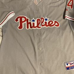 Philadelphia Phillies Baseball Jersey Men’s Size X-LARGE