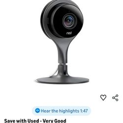 Nest Indoor Cameras 65 Each