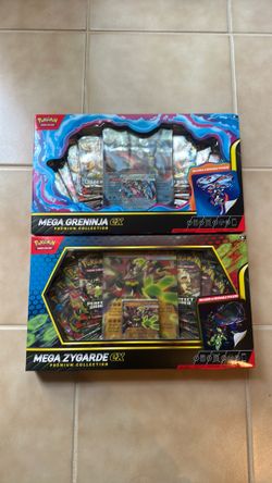 Pokémon TCG Mega Greninja ex & Mega Zygarde ex Premium Collections – Sealed