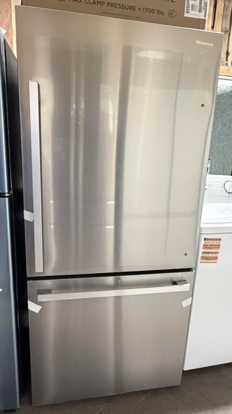 Brand New Bottom Freezer Fridge Counter Depth