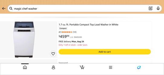 Portable washer