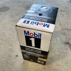 Mobil 1 5w20 Garage Box 12 Quarts Box With Dispenser 