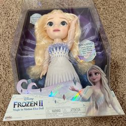 Magic In Motion Elsa Doll