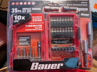 35 PIECE IMPACT DRIVER BIT SET