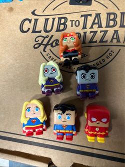 DC Superhero Mini Figures Set of 6