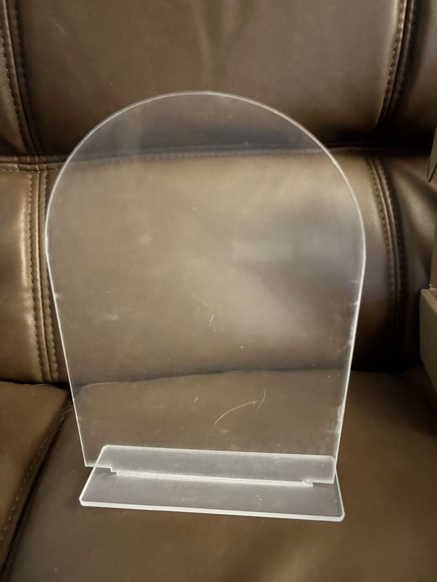 Clear Acrylic Table Number Signs