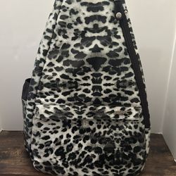 Jetpac Tennis Backpack Leopard Print