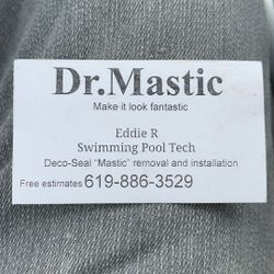 Swimming Pool Mastic “Deck-O- Seal “