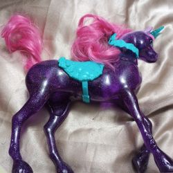 Barbie Dreamtopia Princess Doll and purple Unicorn 