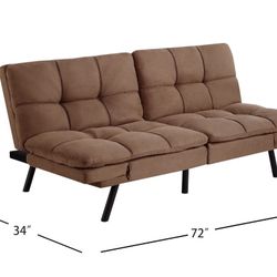 OBO-Memory foam futon - Not in box