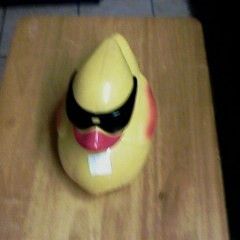 2003 Derby Duck Pool Toy – Electronic Swimming Duck with Sunglasses – Great American