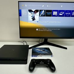 Sony PlayStation 4 Slim (500GB Hard Drive)(Black) CUH-2015A