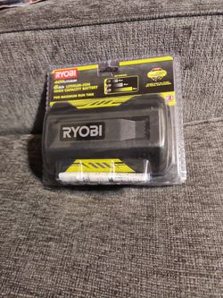 Marca: RYOBI
4.4
4.4 de 5 estrellas
(1,861)
Ryobi 40-Volt Batería de iones de litio de 6.0 Ah de alta capacidad