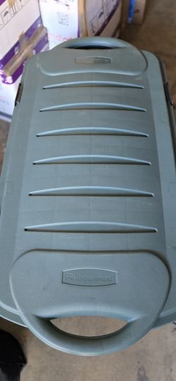 Rubbermaid ECOSense Wheeled Storage Totes, 40 Gal 