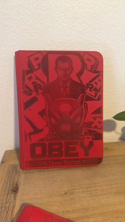 Red Vaultx Binder featuring Mewtwo