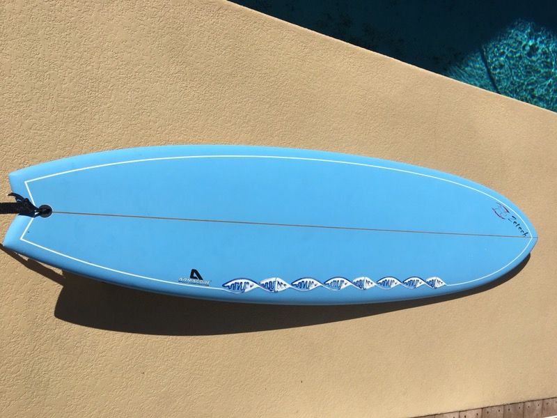 7’ Totora Zetech Surfboard