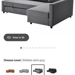 Ikea FRIHETEN Couch - NO PETS - NO SMOKING