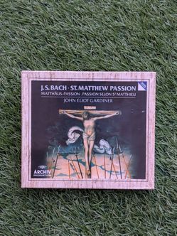 Rare Sealed 3-CD Box Set: J.S. Bach - St. Matthew Passion (John Eliot Gardiner)