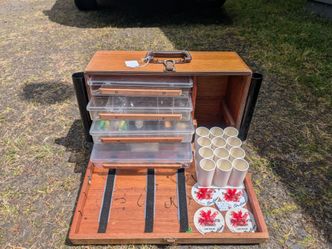 Vintage custom tuna tackle box