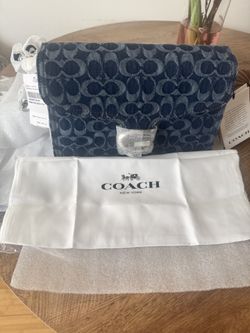 Denim Coach Purse (authentic)