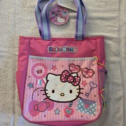 Vintage Sanrio Hello Kitty Pink Tote Bag