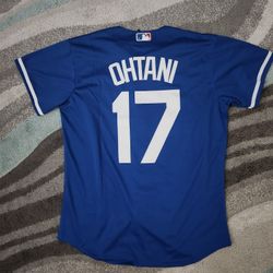 Shohei Ohtani Los Angeles Dodgers Blue Jersey Sizes S-XXXL 